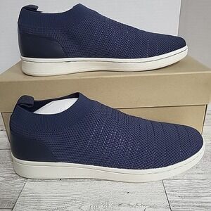 ED Ellen DeGeneres Women's 7.5 M Chalibre Slip On Sneakers Mesh Navy Blue NEW